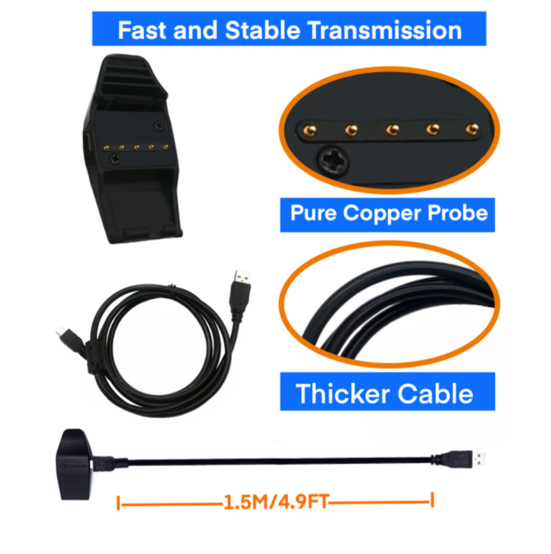 Ploughnavi Charger kit for Garmin T5 TT15 TT10 Dog Collar